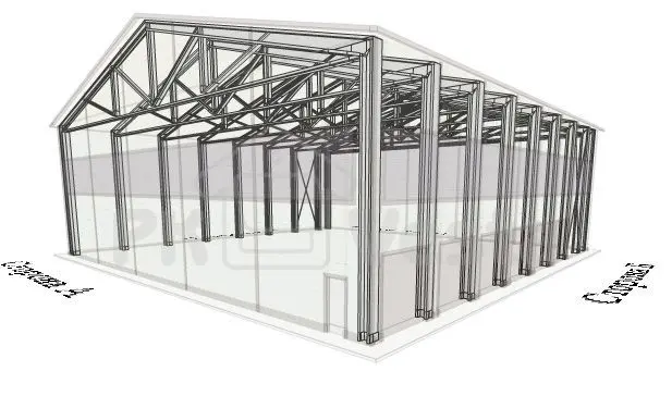 ВНИМАНИЕ! ПК «Веста» объявляет о начале проектирования зданий с шириной до 30 м и высотой до 10 м на базе оцинкованных профилей.