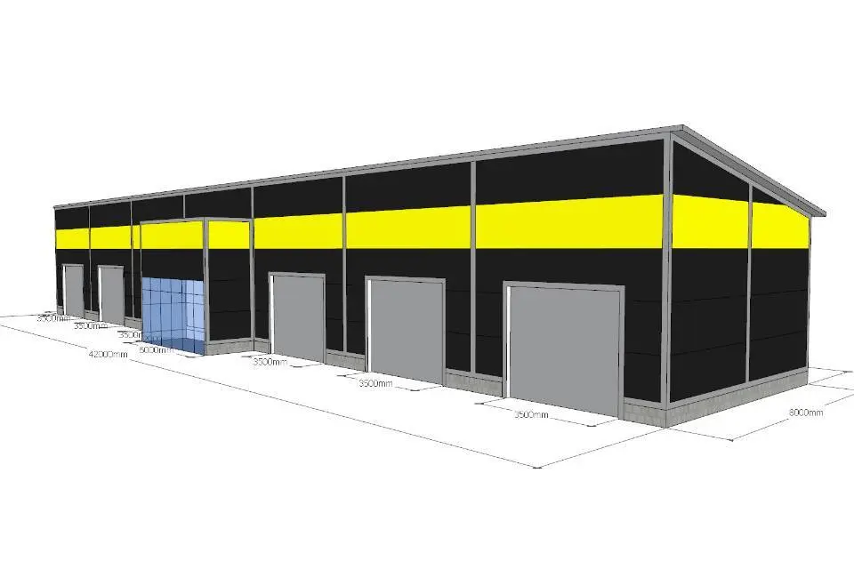 150. Быстровозводимая автомойка 8х42х5 в г. Тула, Россия