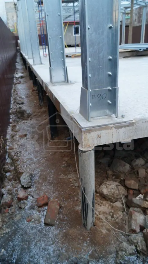 ПК «Веста» объявляет о завершении монтажа каркаса для быстровозводимого завода по изготовлению корма для рыб в г. Тула, Россия