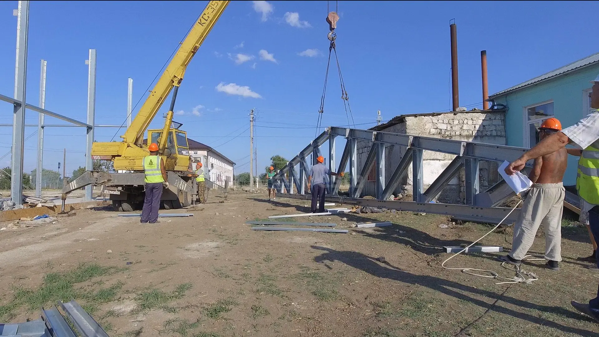 ПК «Веста» объявляет о презентации первого детского спорт зала 15 х 30 х 4.2/7 главе республики Крым в России - Сергею Аксенову
