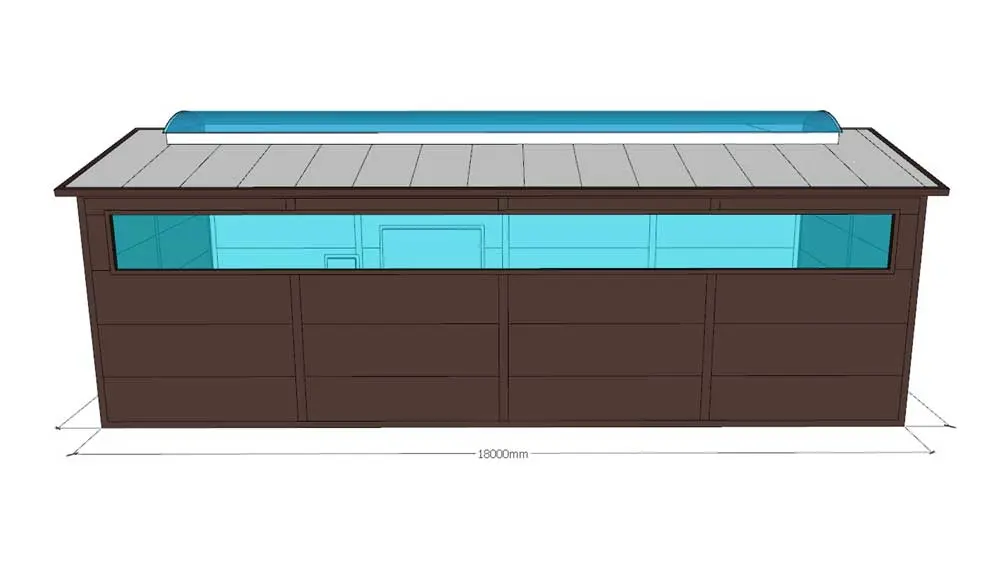 ПК Веста объявляет о заказе мини склада 9Ш х 18Дх 5В из ЛСТК для хранения кабельной продукции и электроники в г. Шатура, Россия