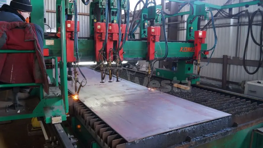 Изготовлена часть продукции для быстровозводимого склада в Московской области, Россия