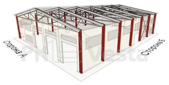 ПК «Веста» объявляет о заказе быстровозводимого автосервиса в г. Саратов, Россия