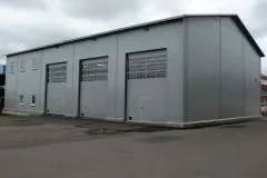 4. Здание МЧС в аэропорту Домодедово, 12х33х7,4, г. Москва, Россия