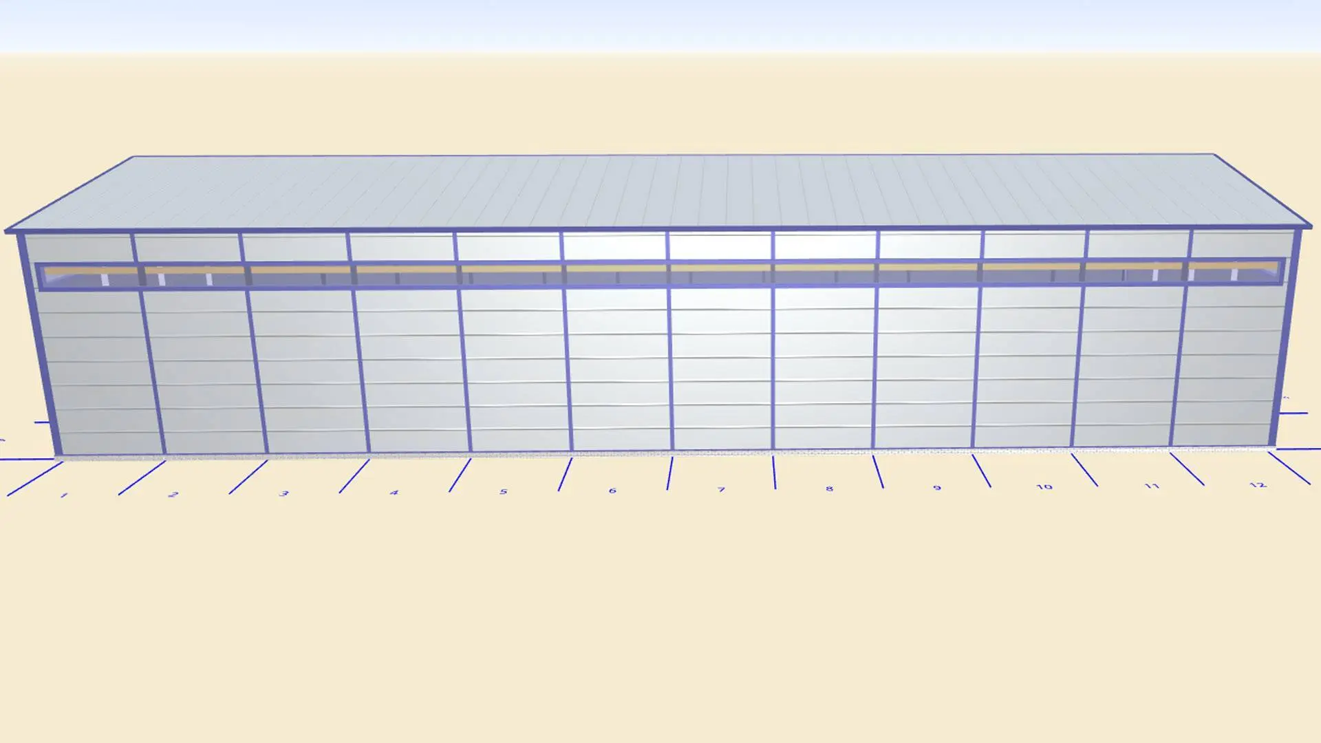 ПК Веста объявляет о заказе проекта на 2 складских комплекса 24 х 60 х 10 для одного из военных заводов в г. Тула, Россия.