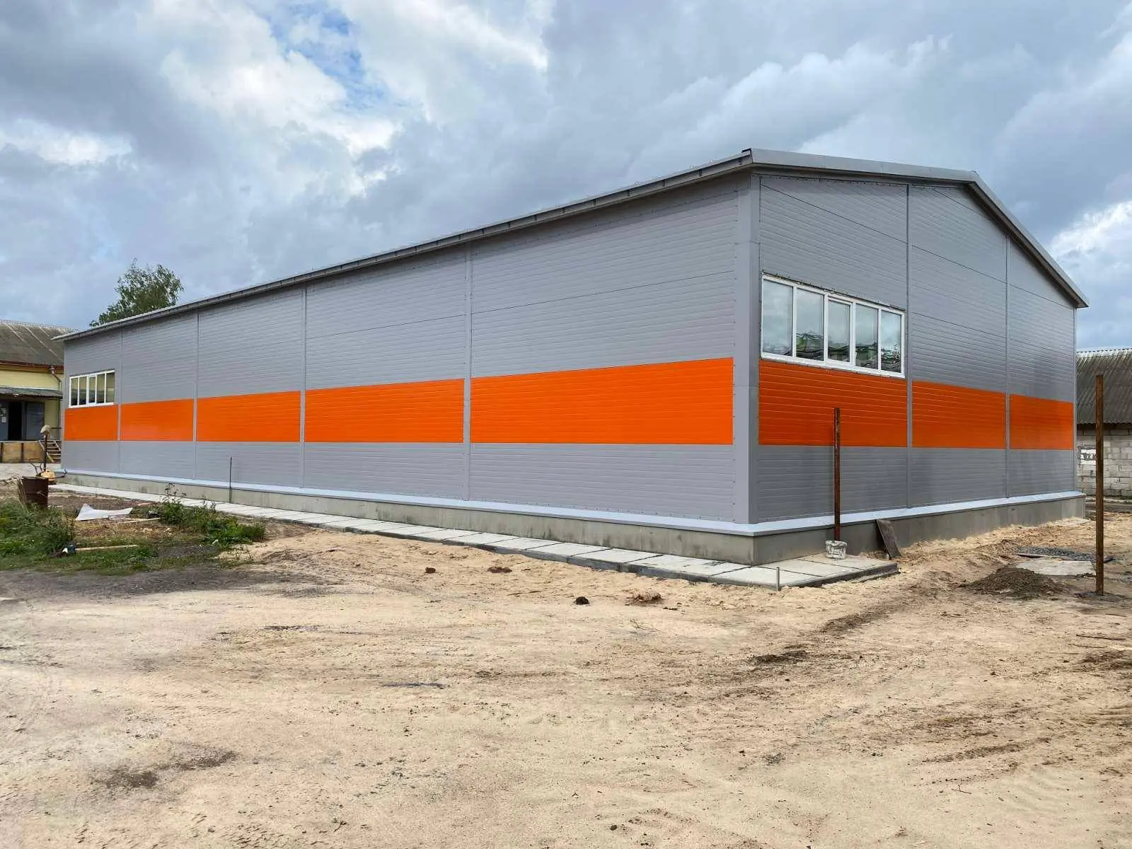 Завод ПК Веста объявляет об экспортном заказе быстровозводимого мебельного цеха с офисом 15х30х4.2 в г. Могилев, Беларусь