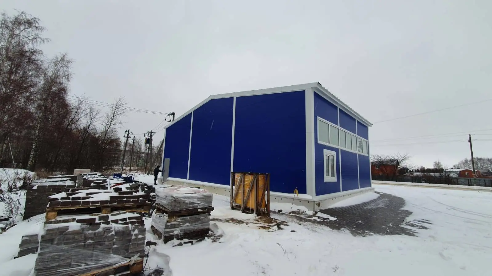 Завод ПК Веста объявляет о замещении заказа на быстровозводимый автосервис 15Ш х 10Д х 4В в г. Венев, Россия