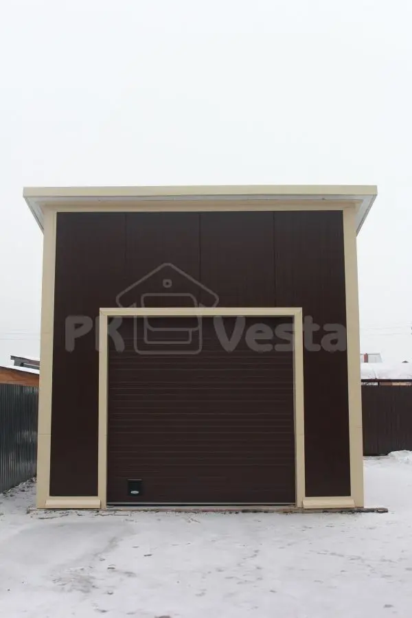ПК «Веста» объявляет о введении в эксплуатацию быстровозводимого гаража в Московском регионе, Россия