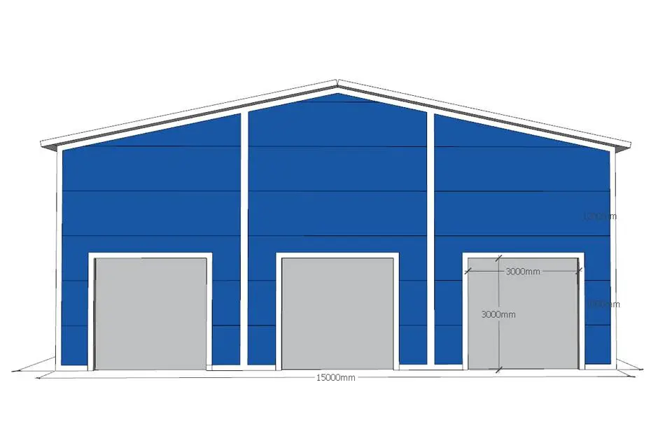 Завод ПК Веста объявляет о замещении заказа на быстровозводимый автосервис 15Ш х 10Д х 4В в г. Венев, Россия
