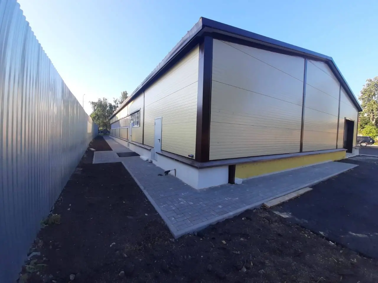 Завод ПК Веста объявляет о заказе быстровозводимого магазина 18х36х3 в г. Рязань, Россия