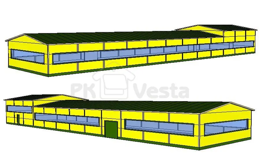 ПК «Веста» объявляет о заказе быстровозводимого пищевого цеха в Московской области, Россия