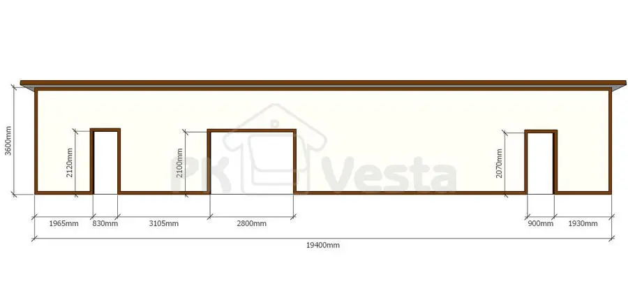 Продажа нового комплекта модульного здания 7.14Шх19.4Дх3.6В со склада – за полцены!