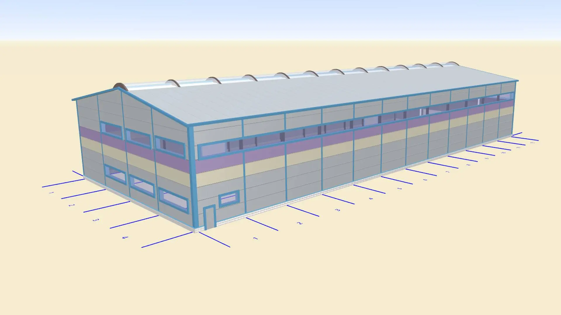 ПК Веса объявляет о заказе быстровозводимого цеха и склада 24х60х8 для ПЭТ пленки в г. Узловая, Россия