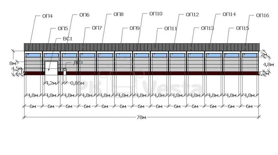 ПК «Веста» объявляет об отгрузке комплекта быстровозводимого склада в г. Саранск, Россия