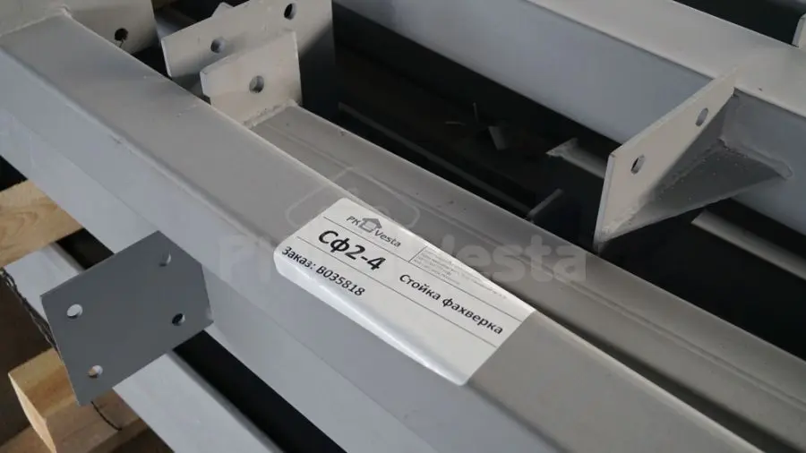 ПК «Веста» объявляет об отгрузке комплекта быстровозводимого здания с завода в г. Тула, Россия