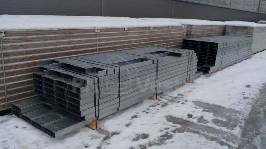 ПК «Веста» объявляет об отгрузке комплекта быстровозводимого склада в г. Саранск, Россия