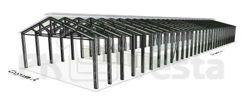 ВНИМАНИЕ! ПК «Веста» объявляет о начале проектирования зданий с шириной до 30 м и высотой до 10 м на базе оцинкованных профилей.