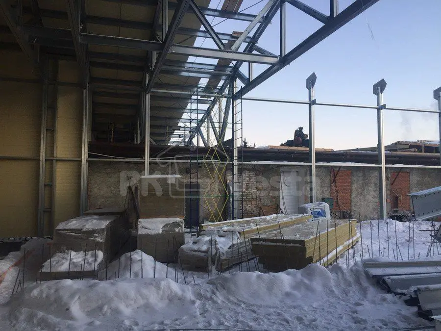 ПК Веста объявляет о завершение монтажа стальных конструкций фармацевтической фабрики в Рязанской обл., Россия