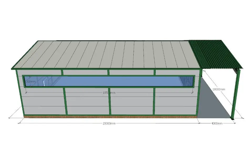 Завод ПК Веста объявляет об экспортном заказе быстровозводимого магазина 18х24х6 в г. Могилев, Беларусь