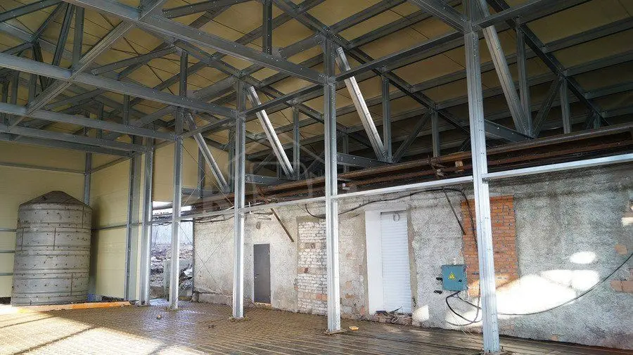 ПК Веста объявляет о завершение монтажа стальных конструкций фармацевтической фабрики в Рязанской обл., Россия