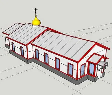 Проект быстровозводимого храма