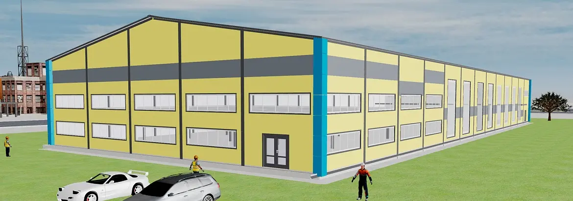 203. Быстровозводимая ледовая арена 30Ш х 80Д х 6В из ЛСТК в г. Ташкент, Узбекистан