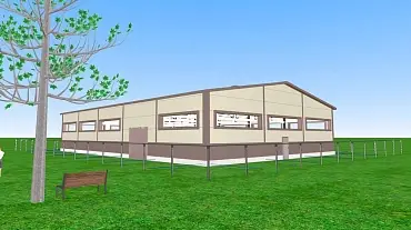 195. Быстровозводимый центр кинологов 20Ш х 30Д х 4В в г. Раменское, МО, Россия